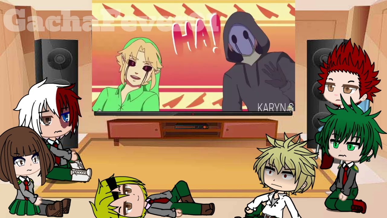 mha react to creepypasta PT.2