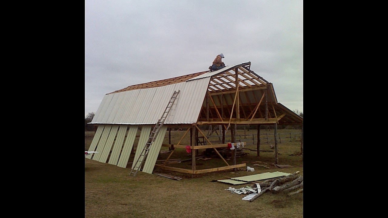 Draft Horse Barn Build