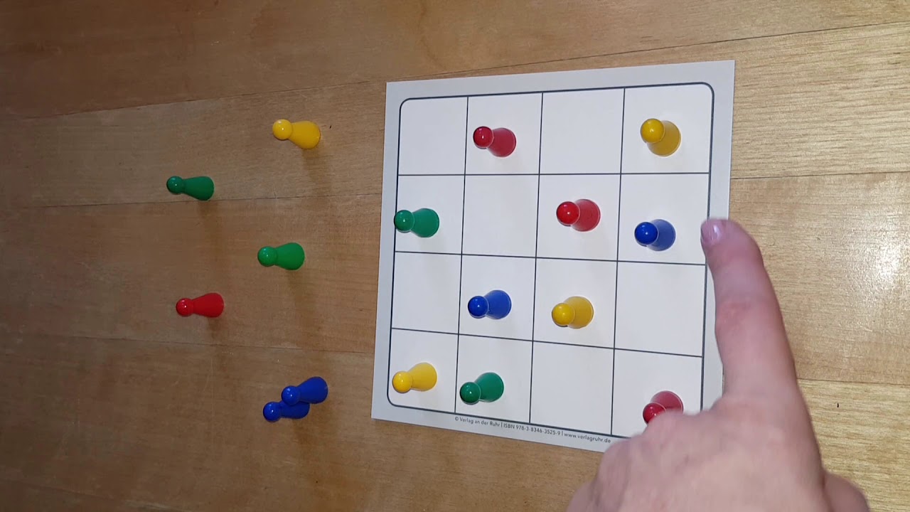 Kita Bergfelder Weg - Formen (Sudoku)