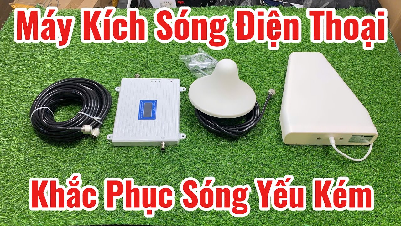 Máy Kích Sóng Điện Thoại 3G 4G 5G – Lắp Dễ, Sóng Khỏe Ngay