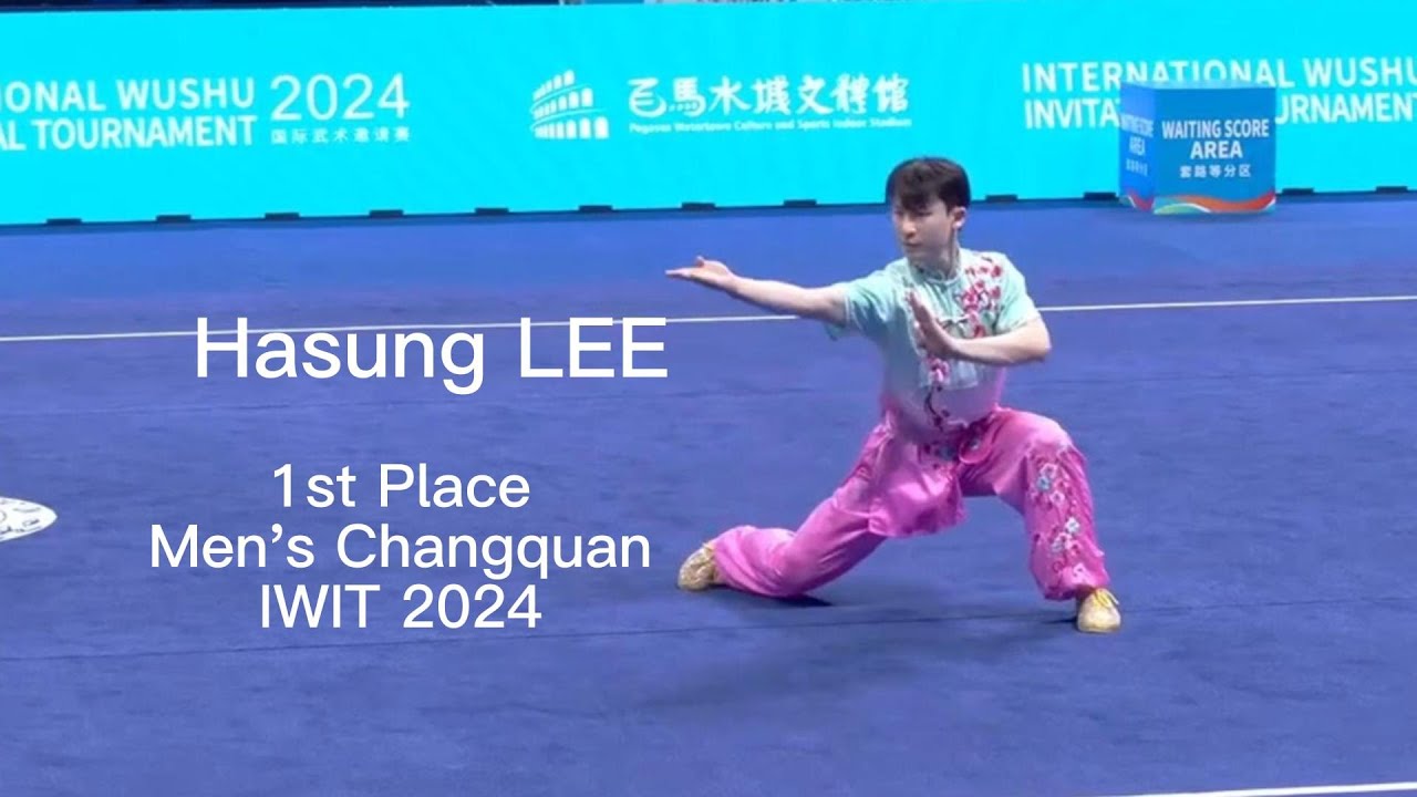 Hasung LEE, 1st Place Men's Changquan , IWIT 2024 