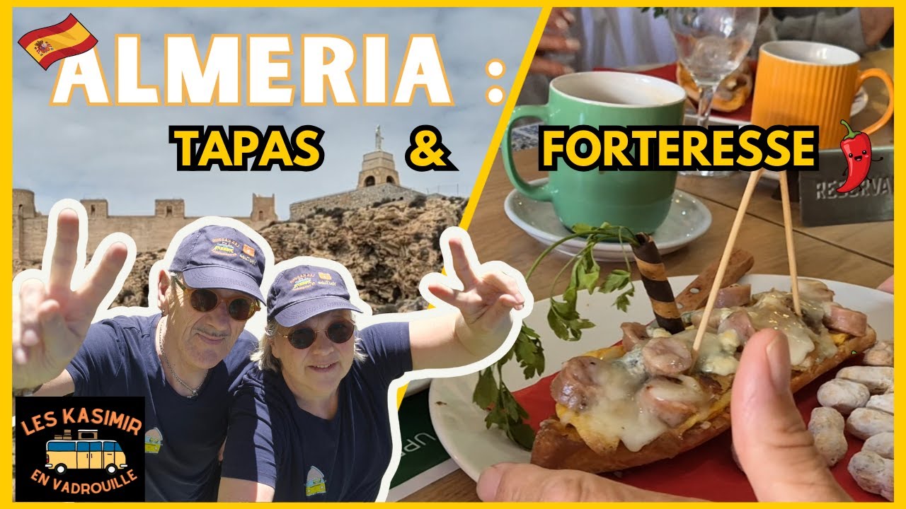 On découvre le vrai petit-déjeuner d'Almeria et sa forteresse !