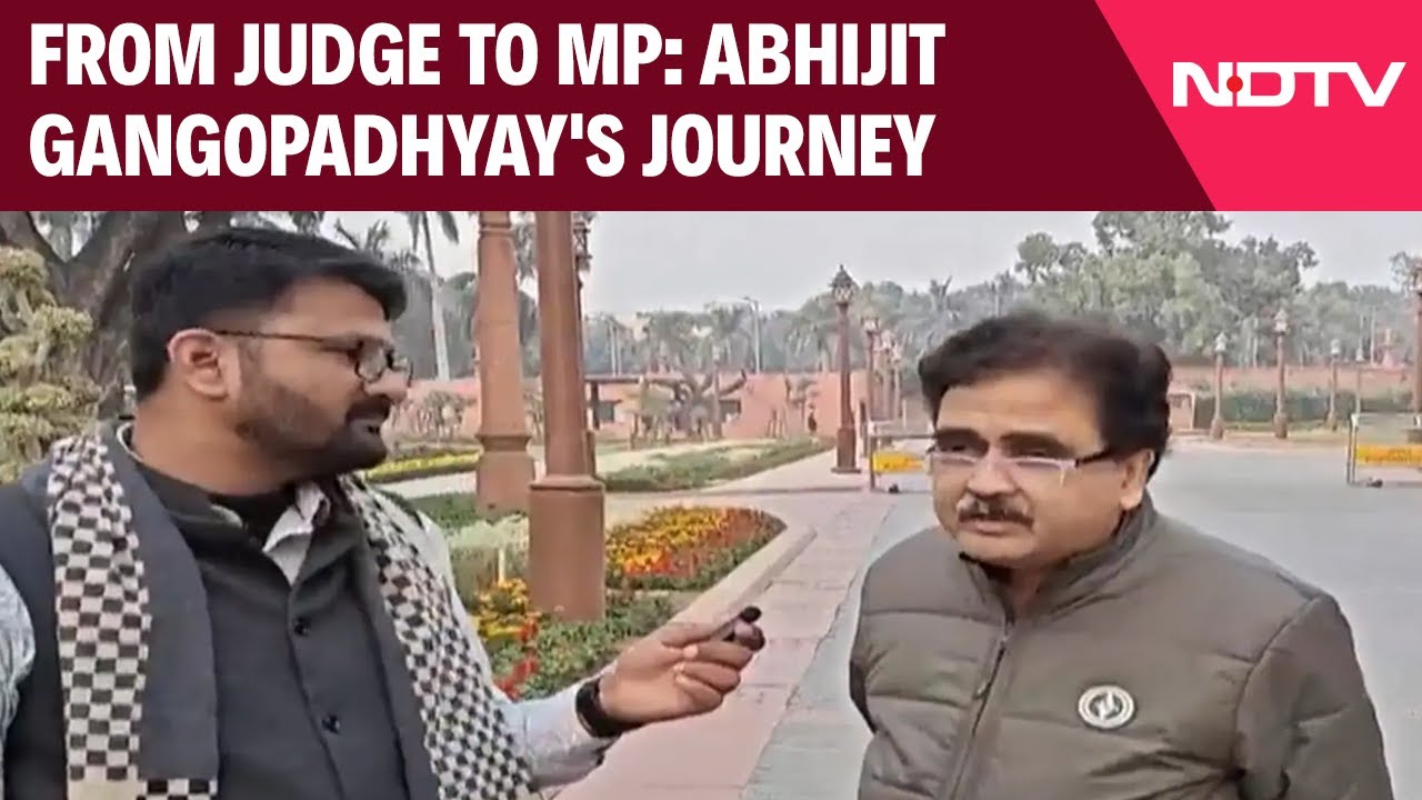 From Judge To MP: Abhijit Gangopadhyay's Journey Of Challenges And Aspirations