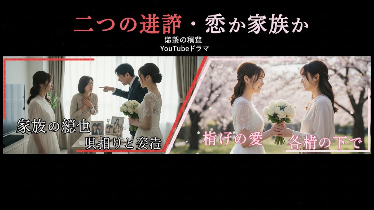 同性愛を隠すために姉が代理結婚した — 初夜の秘密暴露で二つの家族が崩壊した