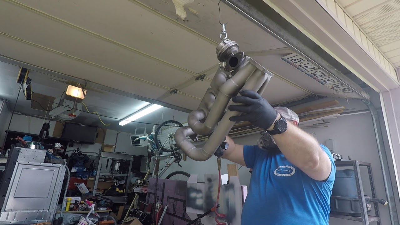 Ceramic coating exhaust parts at home with Cerakote and no oven required