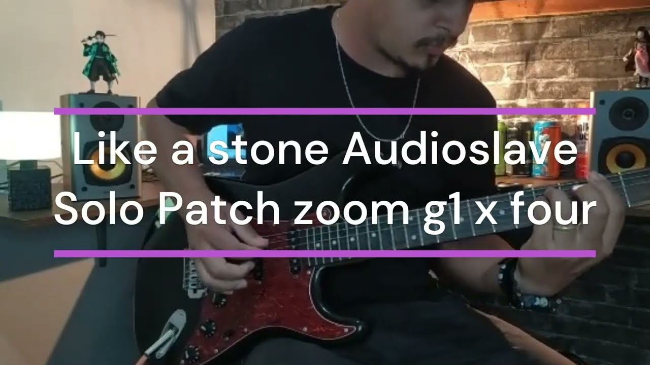 Audioslave like a Stone patch Zoom G1xfour