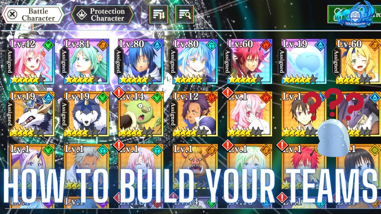 HOW TO EFFECTIVELY BUILD TEAMS! BEGINNER TEAM BUILDING GUIDE!! | Slime Isekai Memories