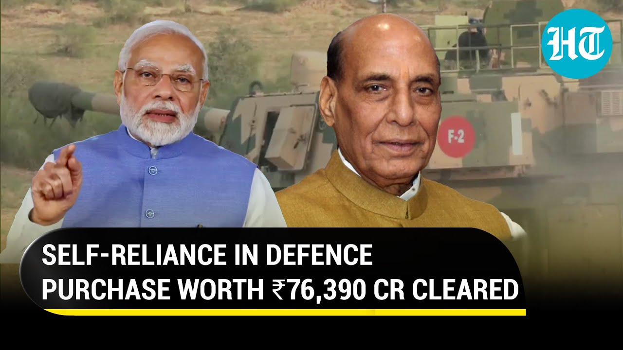 Indian forces to get 'Made-In-India' warships, tanks, radars; Modi govt okays ₹76,390 cr purchase