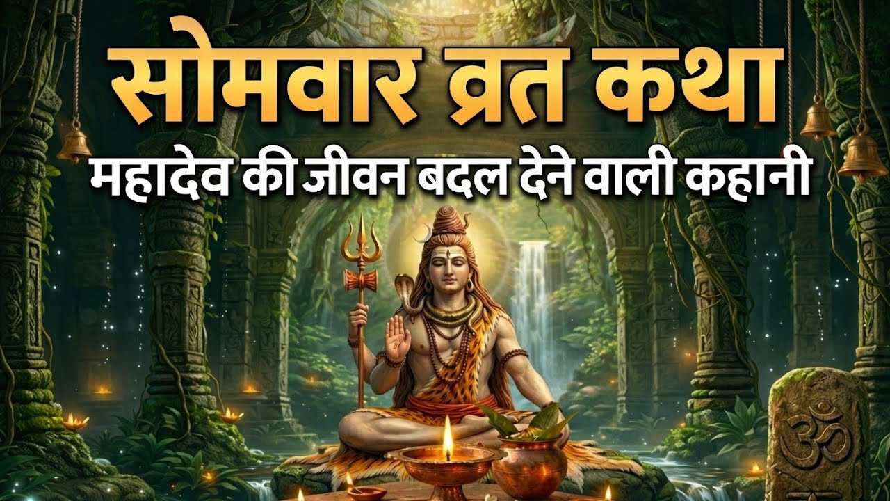 सोमवार व्रत कथा | महादेव की असीम कृपा की प्राचीन कहानी | Somvar Vrat Katha