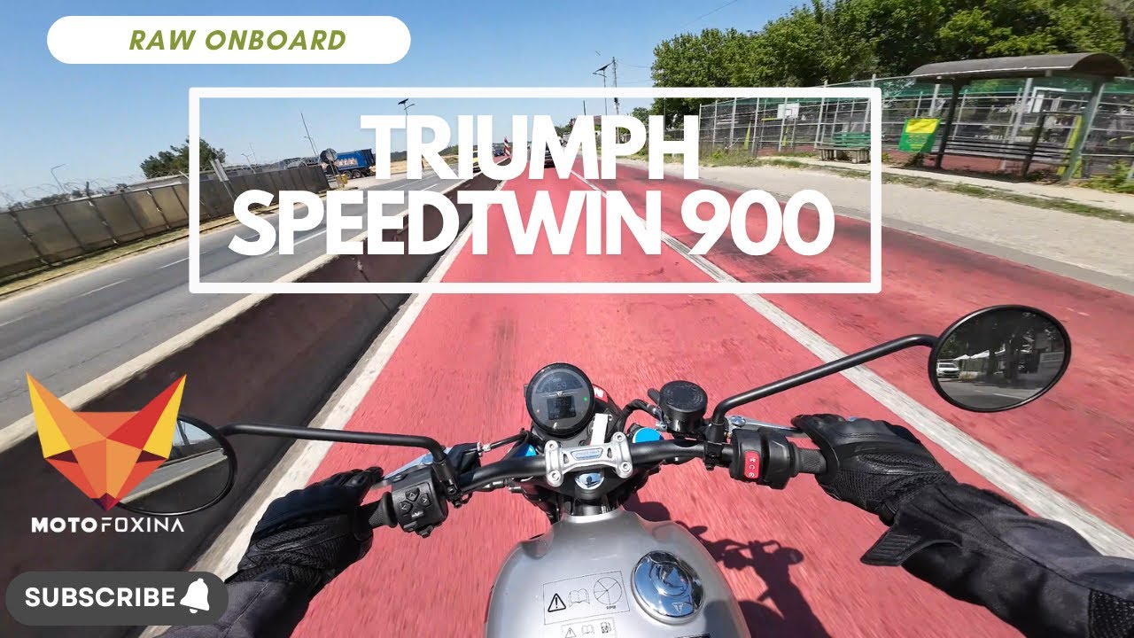 Triumph SpeedTwin 900 | Engine Sound Only