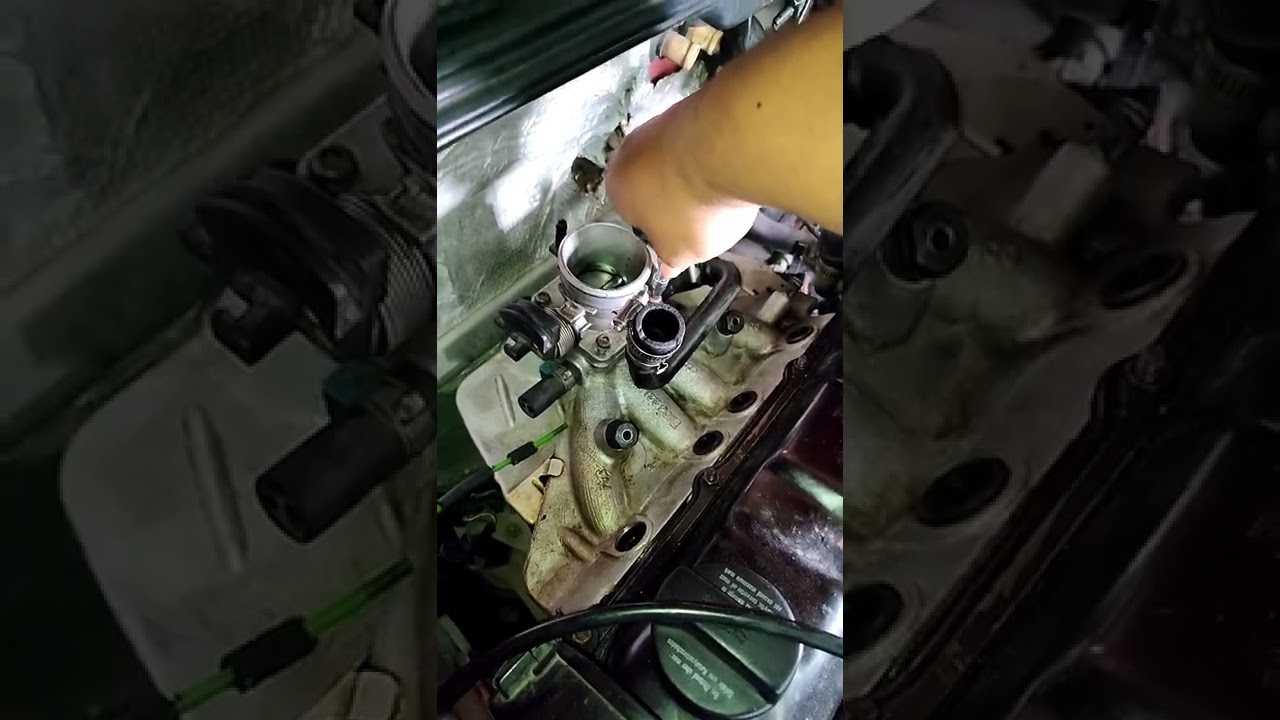 Cómo apretar el múltiple de escape en Golf mk3 mod 98
