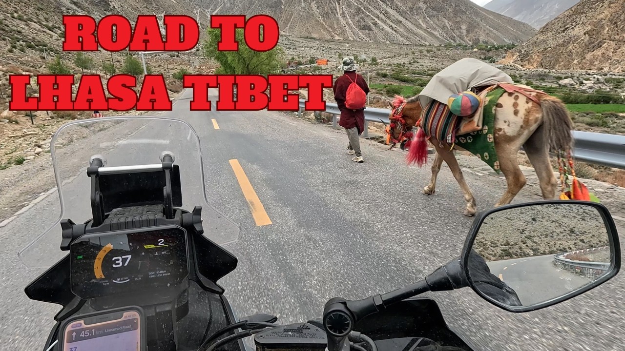 The road to Lhasa, Tibet