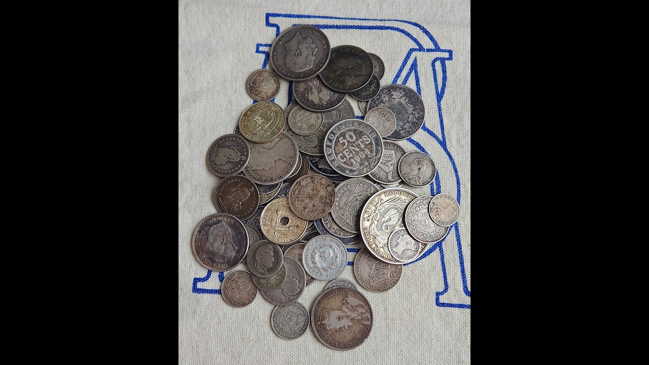 World Wide...Monday! Smaller world silver coins