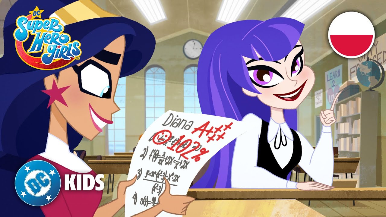 Szkoła się zaczęła! 📚 |  DC Super Hero Girls po Polsku🇵🇱@DCKidsInternational