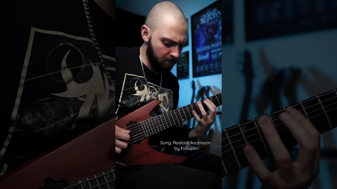Concentration required #guitar #guitarriff #guitarshred #metalguitar