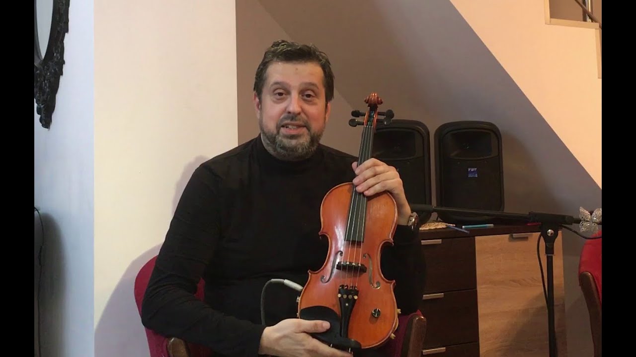 Costel Nitescu presents EVA Classic Maestro electric violin
