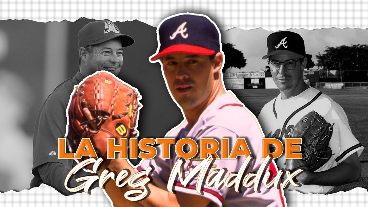 La INCREÍBLE HISTORIA DE Greg Maddux | El profesor que aterrorizaba a los bateadores 😱