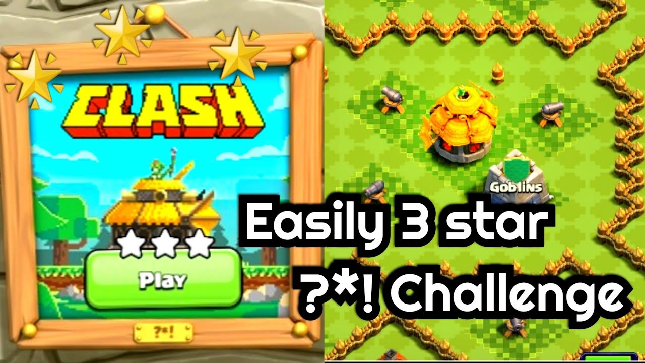 Easily 3 star  ? *! challenge! 10th clashiversary Clash challenge! Clash of clans!