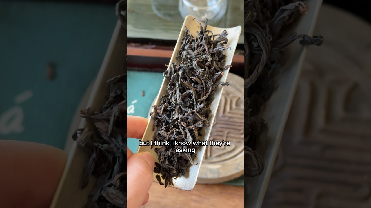RIP Liang Zhangju u a real one #tea #tasting #rocktea #gongfutea #chinese