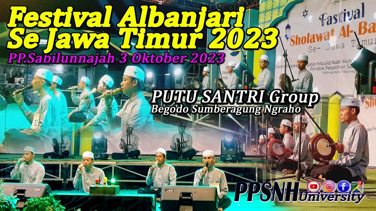 Putu Santri Group I Festival Albanjari Se Jatim 2023 I PP Sabilunnajah