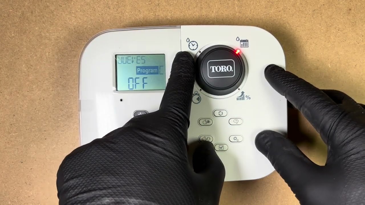 Programador de riego TEMPUS PRO, funciones básicas del programador modular de TORO. 