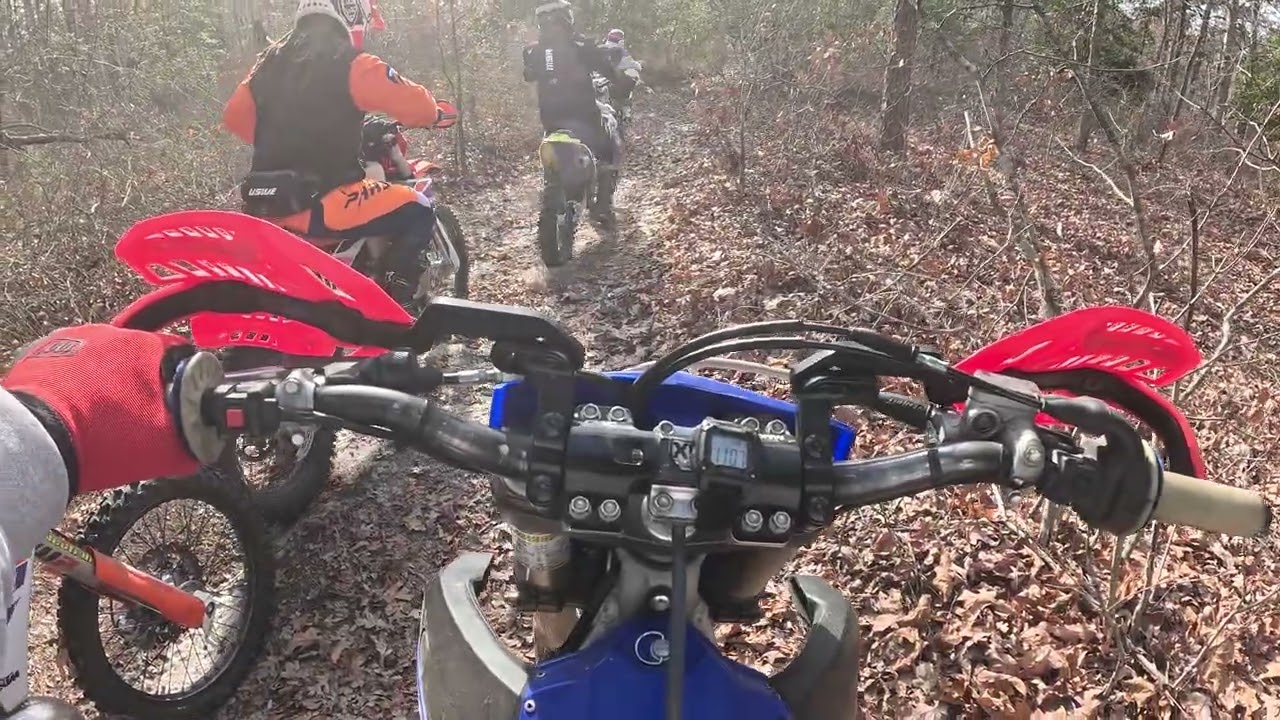 Flyin down some quad trails