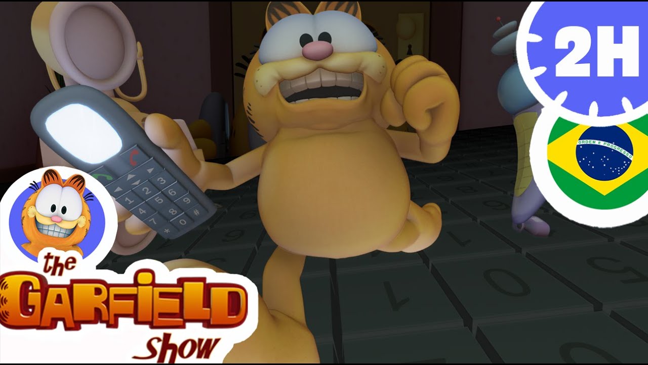 THE GARFIELD SHOW BRASIL - COMPILAÇÃO A noite das máquinas | Português Brasil | 2020