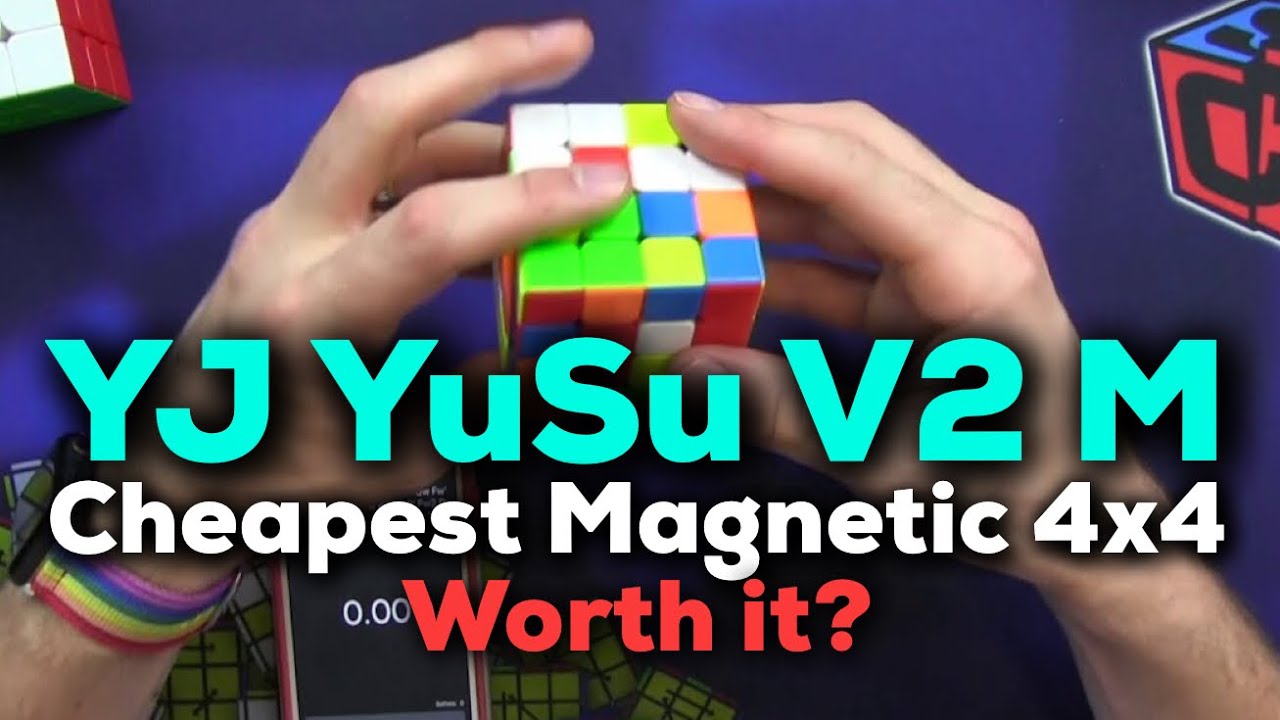 YJ YuLong V2 M 4x4 (YuSu) - So Good... So Cheap! | SpeedCubeShop Unboxing and Solve