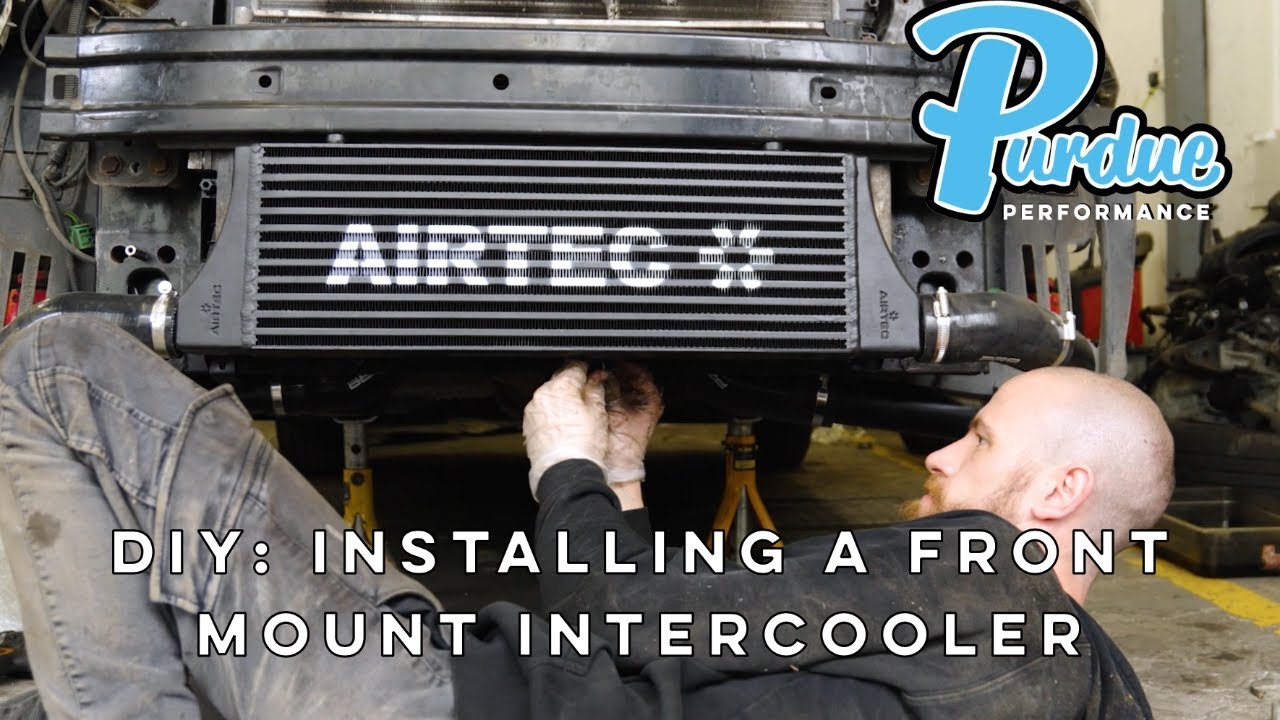 DIY: How to Install a Front Mount Intercooler on your Abarth 500, 595, 695 - Airtec FMIC