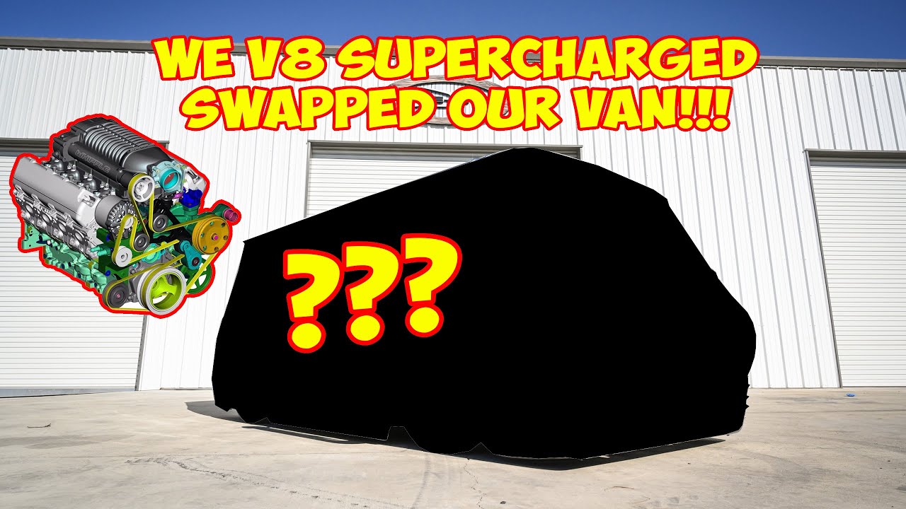 Мы поменяли V8 на фургоне Econoline!