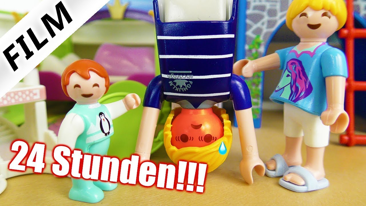Playmobil Film deutsch | 24 STUNDEN KOPFSTAND - Kinder bestrafen Vater | Kinderserie Familie Vogel