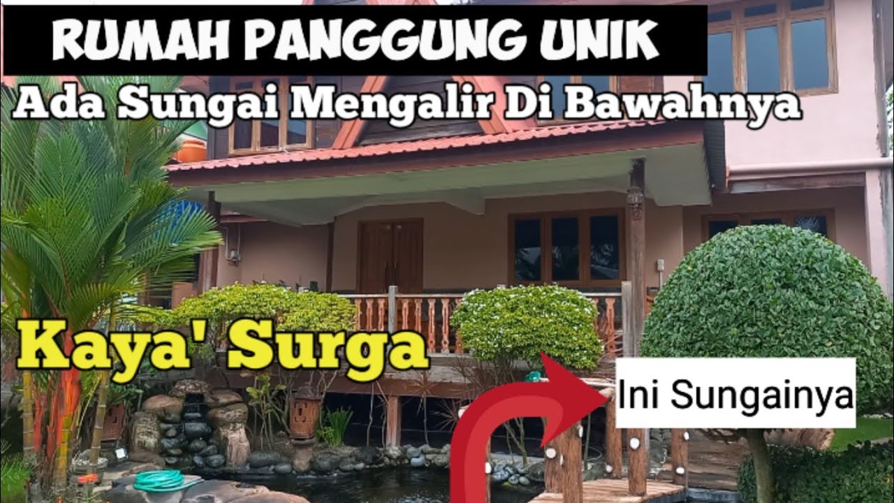 Rumah panggung bugis unik di Soppeng