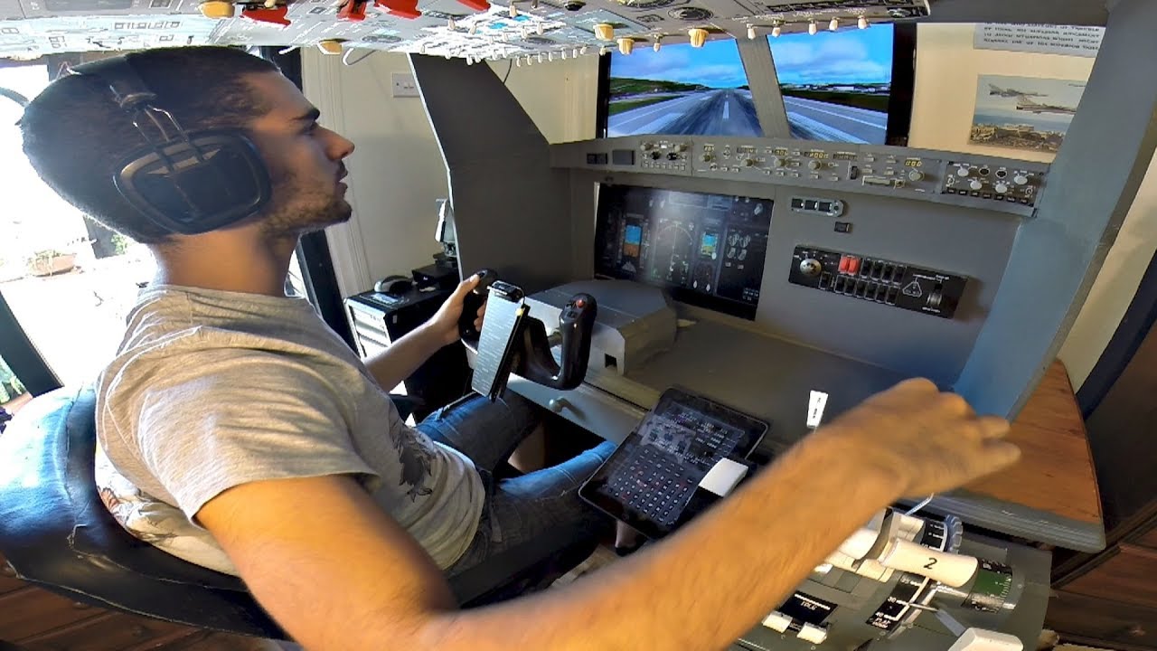 PMDG 737 Home Cockpit | Thessaloniki to SKIATHOS Full Flight | Low Shortfield Landing | GoPro (P3D)