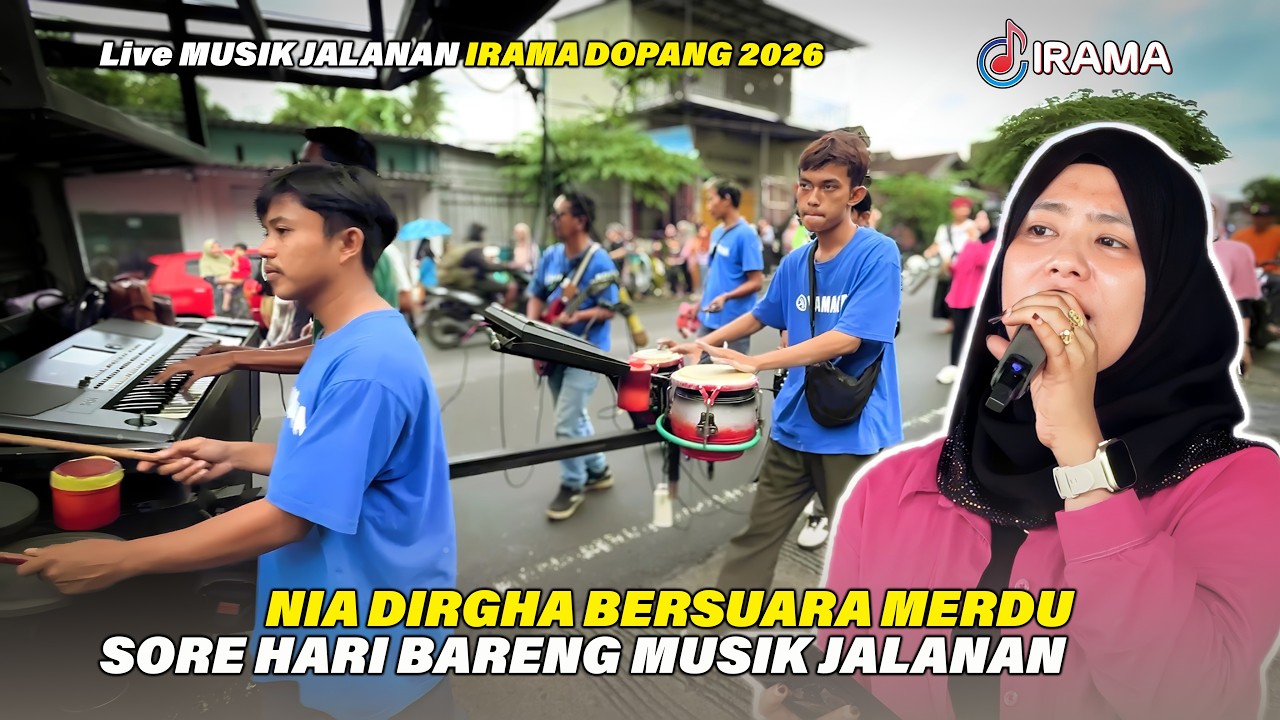 Selalu Rindu Kalau Dengar Suara Nia Dirgha Live Bareng Musik Jalanan Irama Dopang