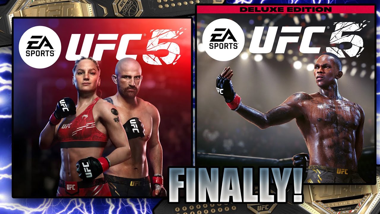 OFFICIAL UFC 5 COVER STARS & REVEAL WITH SHOCKING GAMEPLAY DETAILS...