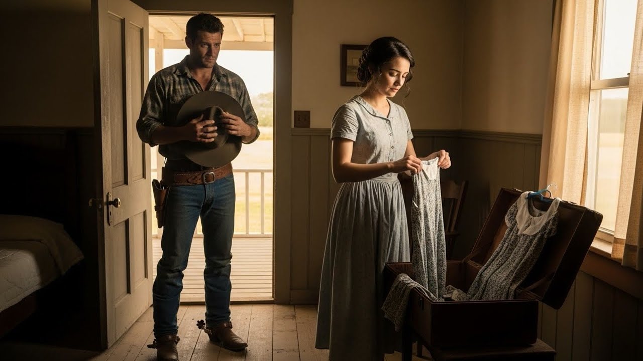 He Found Her Packing To Leave, The Cowboy Asked 