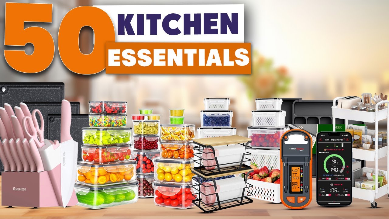 50 Kitchen Essentials on Amazon You MUST See in 2026