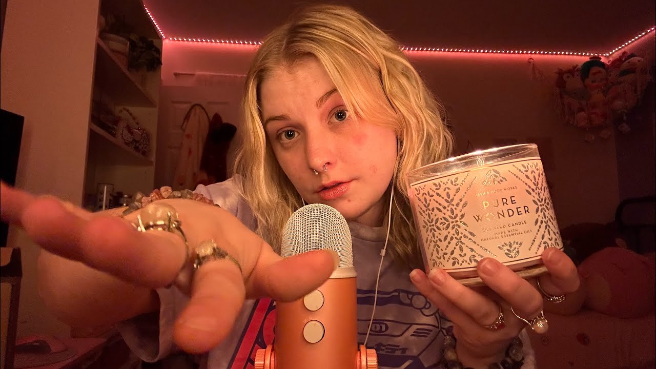 ASMR Relaxing Sleepy Mouth and Hand Sounds with Tapping and Scratching! 100% Tingles Guaranteed