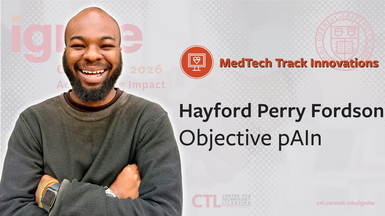 Ignite Connect 2026 | Hayford Perry Fordson - Objective pAIn: Building Trust in Pain Assessment