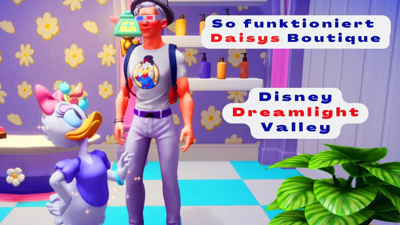 623 So funktioniert Daisy Ducks Boutique 😀 Daisy Quest Herausforderung 😀 Disney Dreamlight Valley 😀