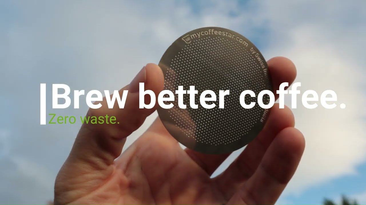 AeroPress Metal Filter – Reusable Stainless Steel Coffee Filter | MyCoffeestar | Available on Amazon