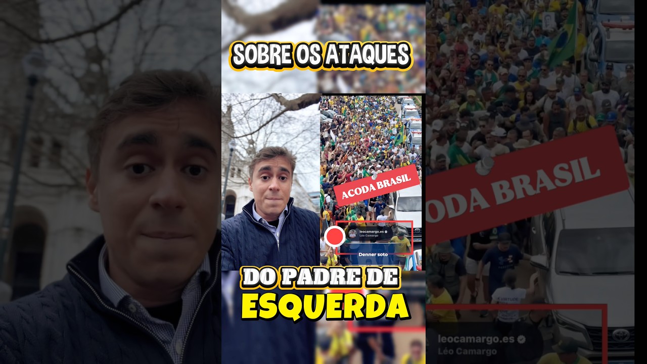 SOBRE OS ATAQUES DO PADRE DE ESQUERDA 
