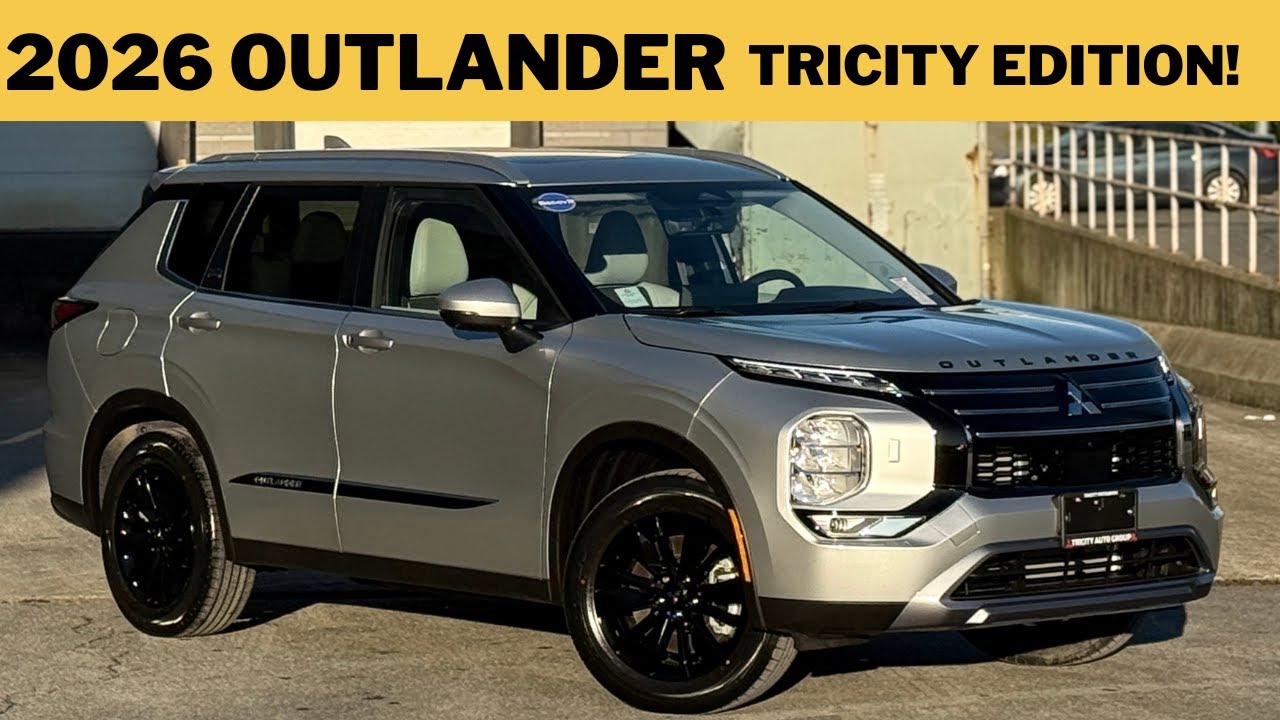 2026 Outlander Mitsubishi - Tricity Edition presented!