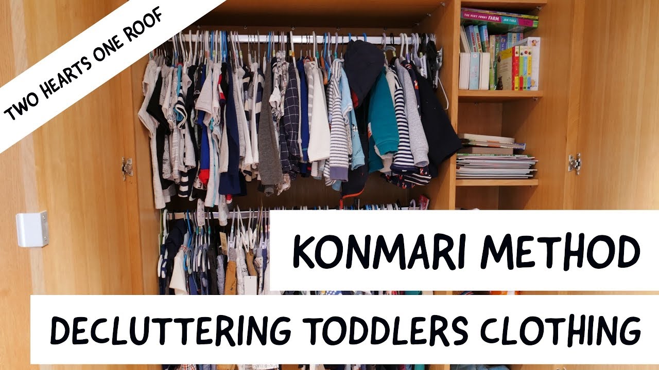 KonMari Method - Declutter Kids Clothing