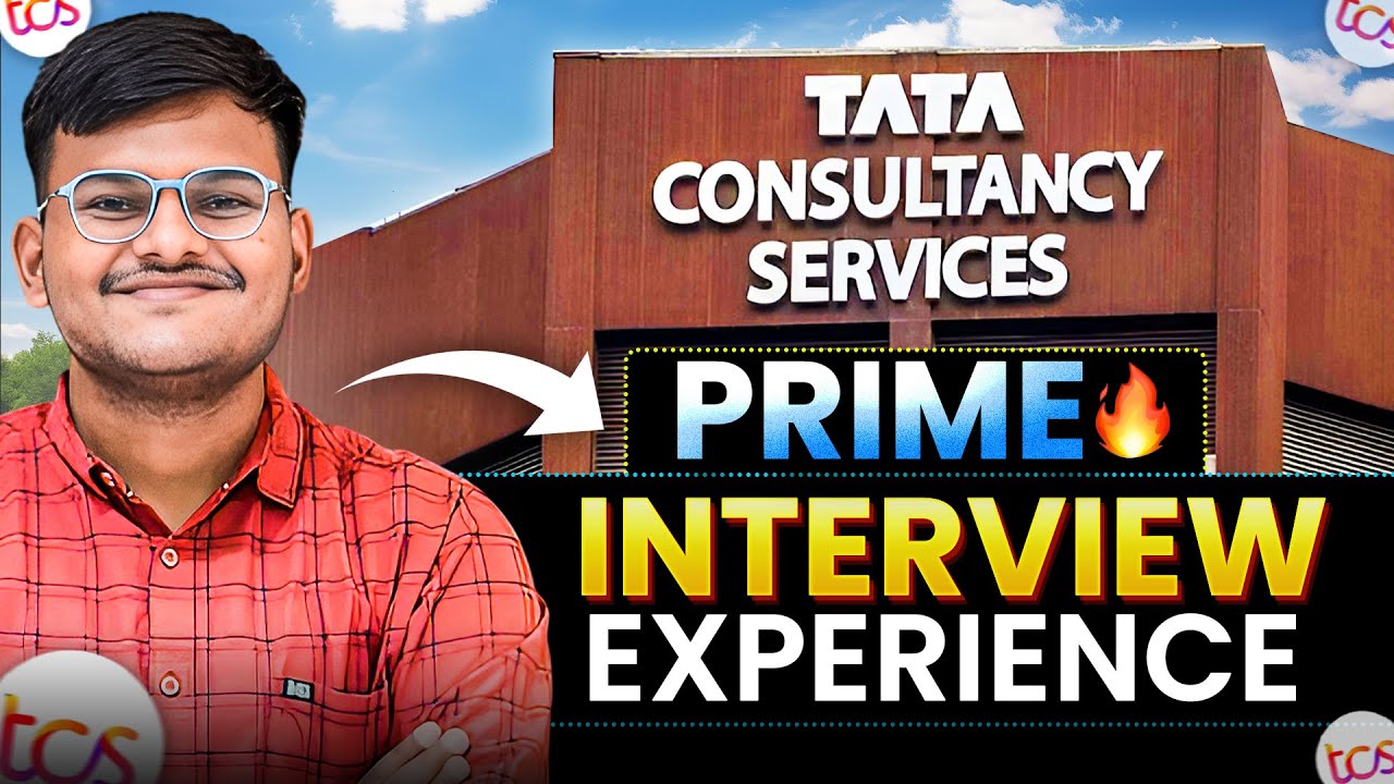 TCS Prime Interview Experience | How to crack TCS NQT | 9-11LPA+