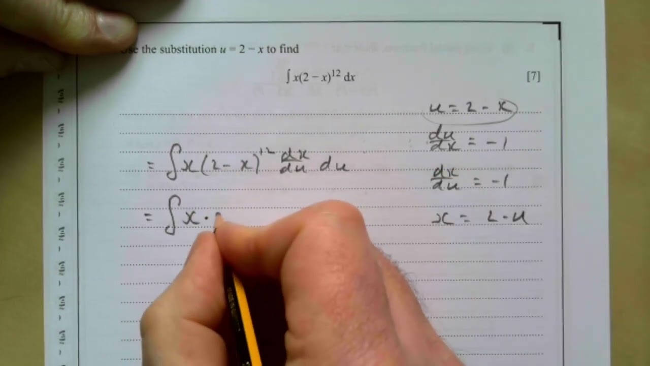 CCEA A2 Pure Maths Summer 2024 Qu 7