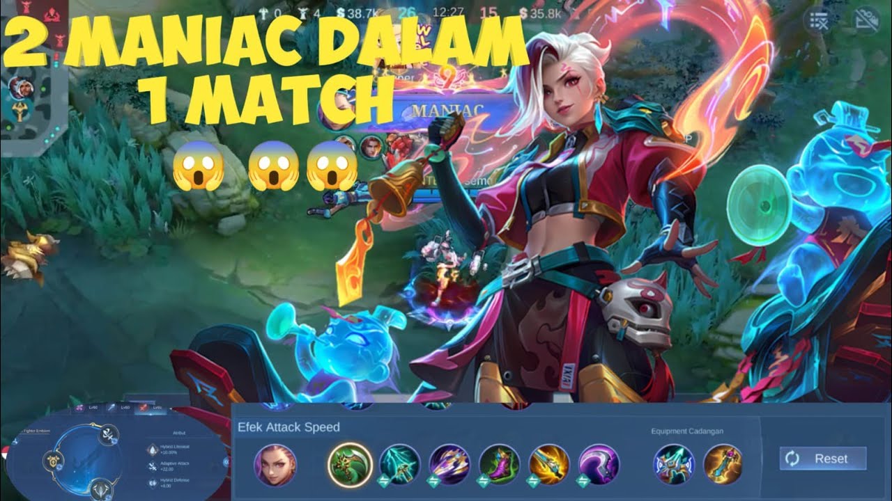 GAK ADA OBAT❗ 2X MANIAC DALAM 1 MATCH PAKE IXIA❗🔥😱