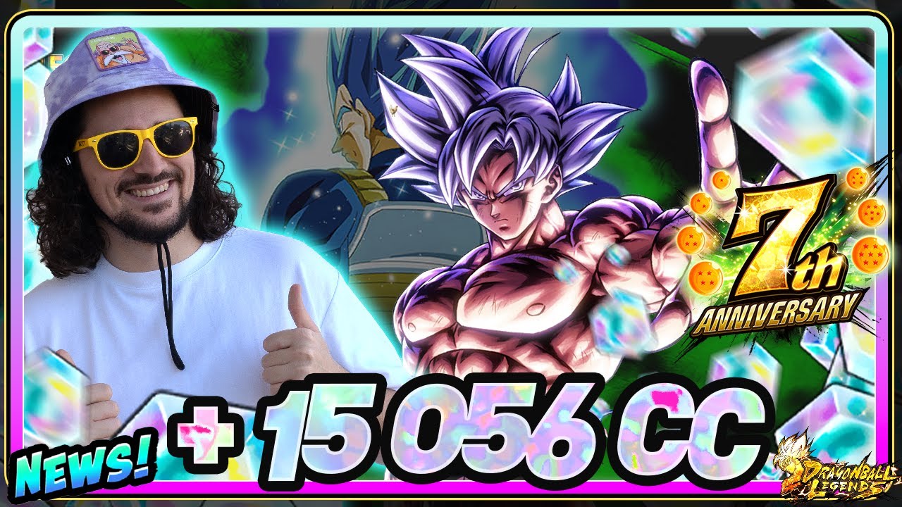 💎+ 15 057 CC à RÉCUPÉRER ! NE RIEN RATER / TOUR DE MAJ LANCEMENT DES 7 ANS DE #dblegends