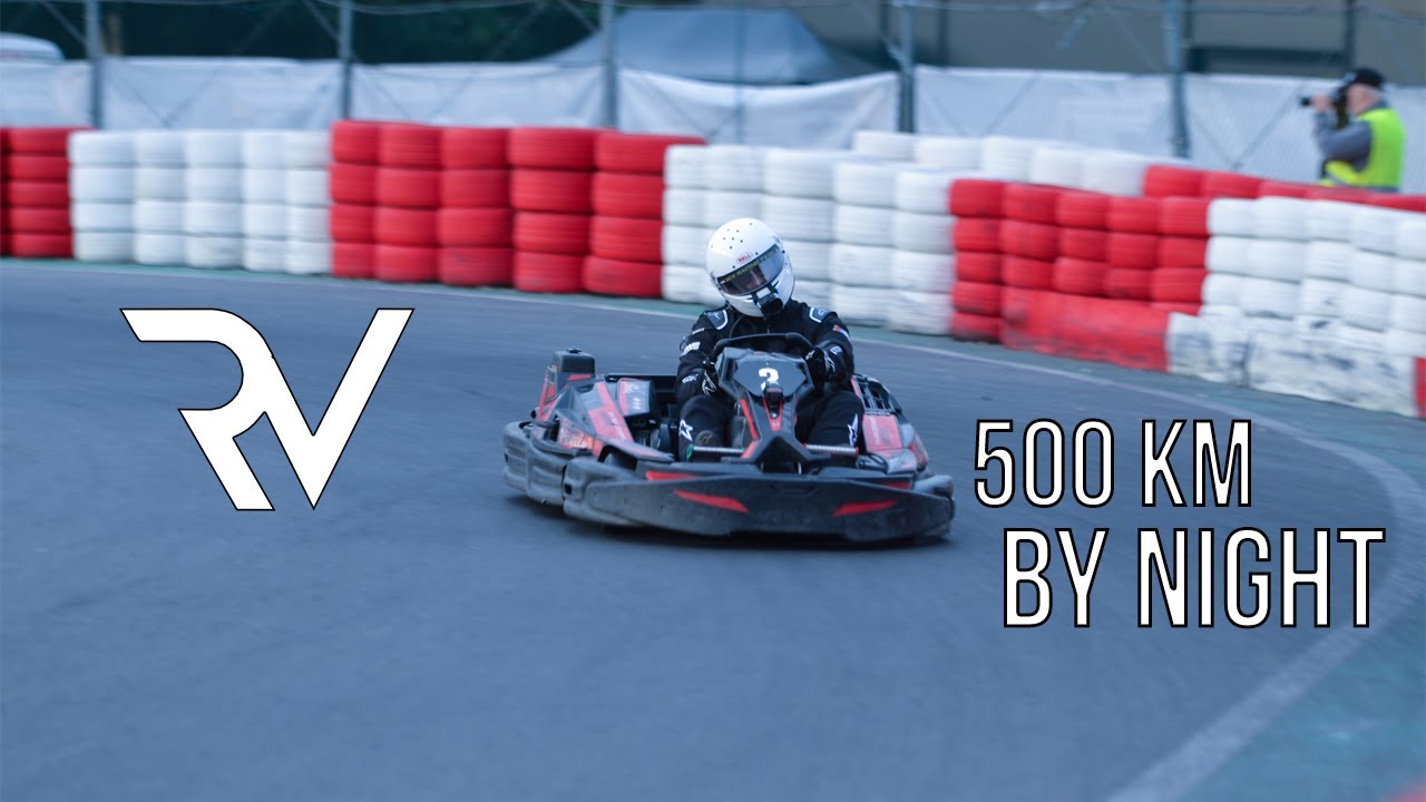 500km Karting By Night at Spa Francorchamps With a Shitty Kart