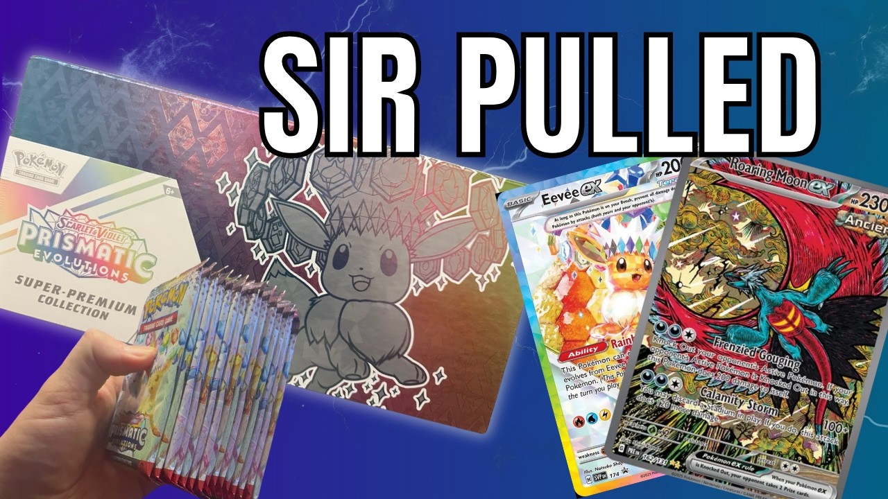 Prismatic Evolutions SPC Opening (We Hit a SIR!)